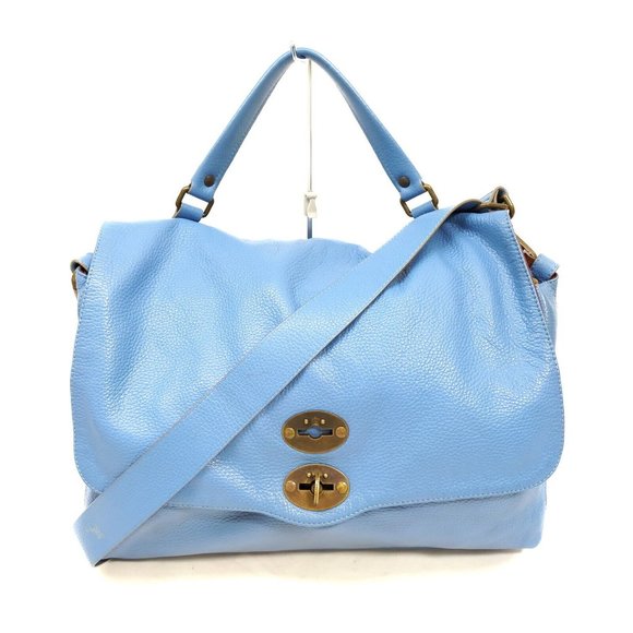ZANELLATO Hand Bag Blue Leather 3900876 - Picture 1 of 9
